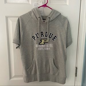Large Purdue short sleeve sweatshirt